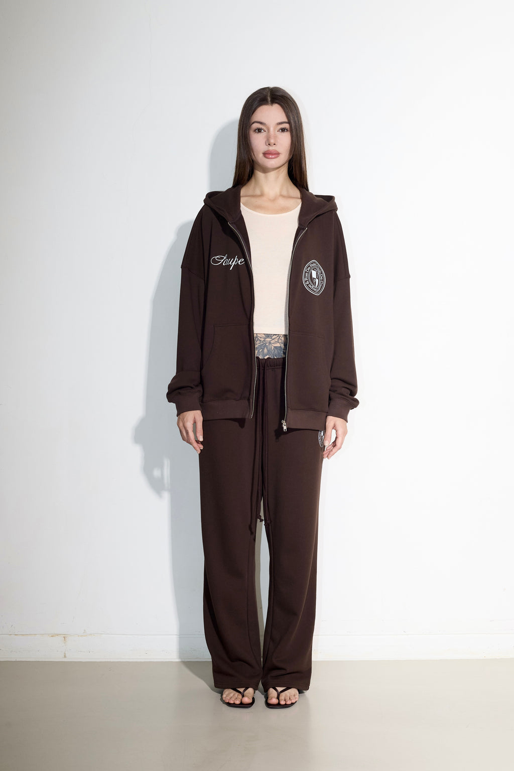 Club De Saupe Hoodie Zip Up