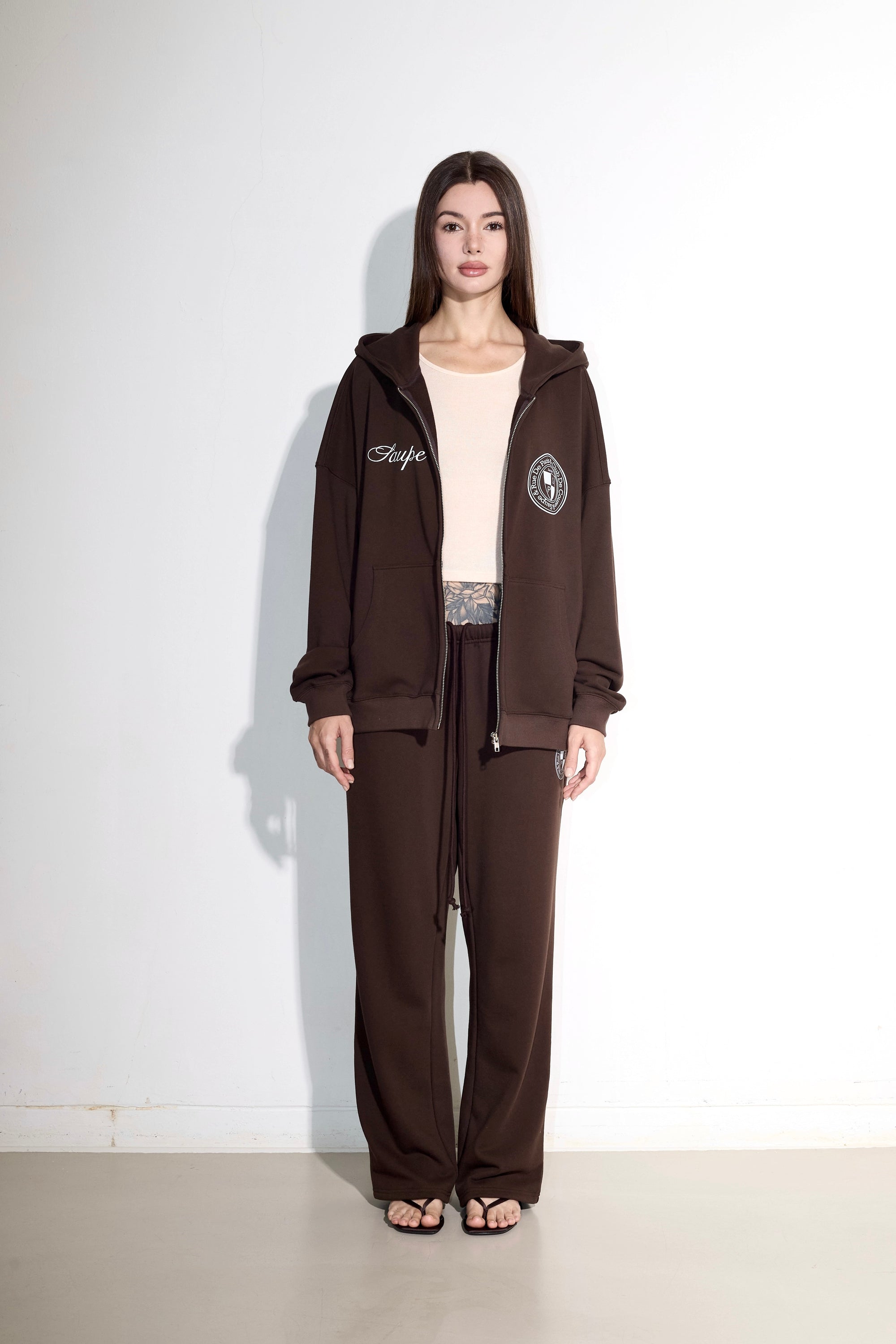 Club De Saupe Hoodie Zip Up