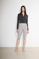 Crop Button Cardigan