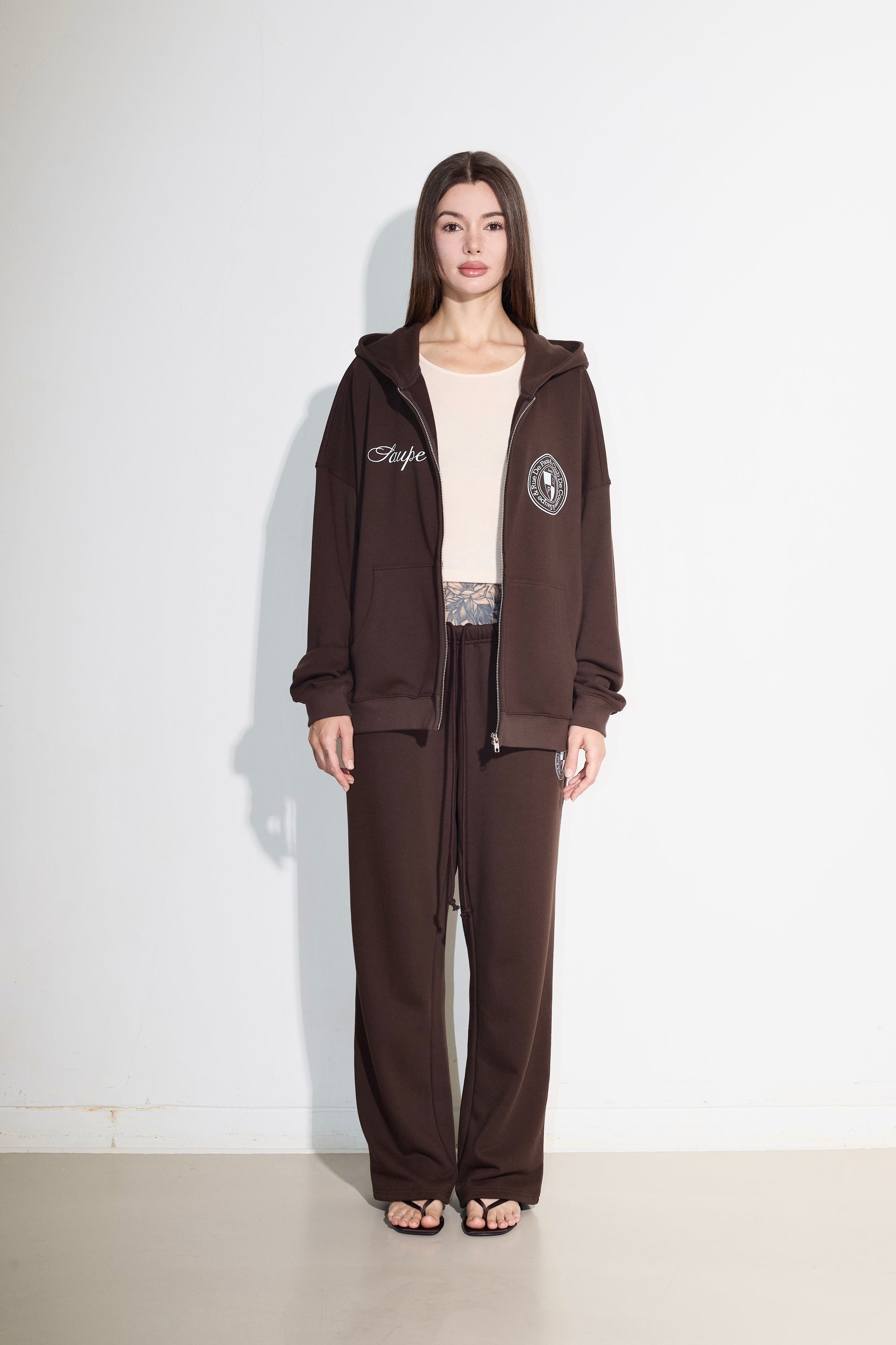 Club De Saupe Hoodie Zip Up