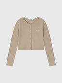 CROP BUTTON CARDIGAN