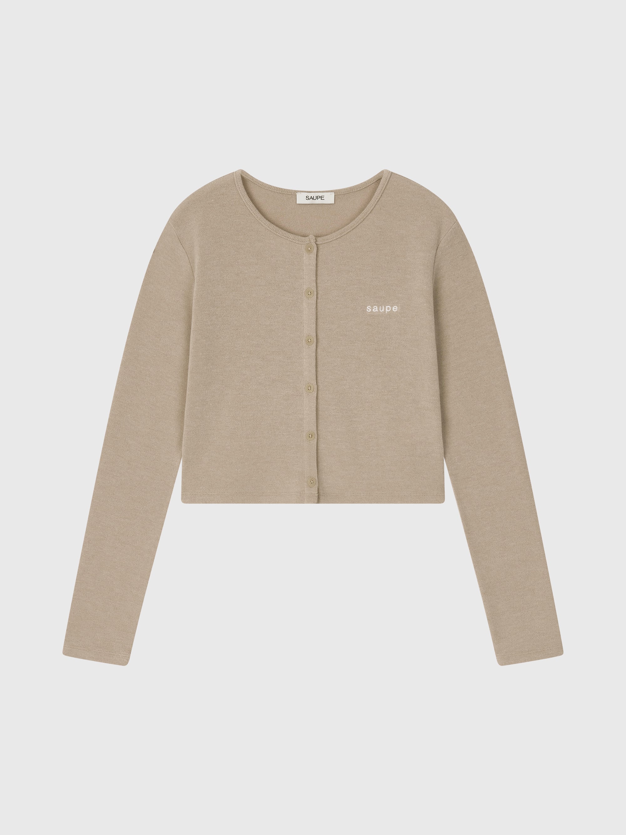 Crop Button Cardigan