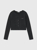 CROP BUTTON CARDIGAN